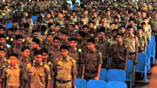 Sainik School Bijapur, Col Rishi Raj Singh, Assembly, 6 Aug 2014