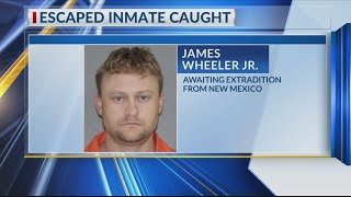 Escaped Angelina County inmate caught in New Mexico, grandfather also arrested