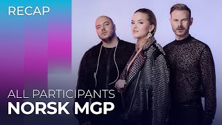 Norsk Melodi Grand Prix 2024 (Norway) | All Participants | RECAP