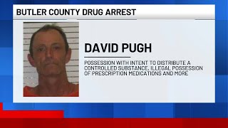 Butler County search leads to arrest, drug and gun charges