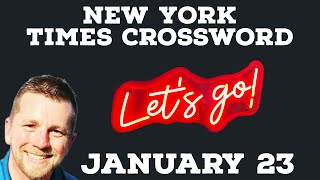 Oranje plays the January 23 NYT Crossword