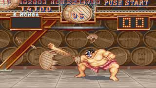 Street Fighter II - E. Honda - Bonus Stage: Barrel Breaker #streetfighter2 #ehonda