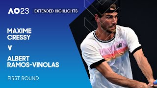 Maxime Cressy v Albert Ramos-Vinolas Extended Highlights | Australian Open 2023 First Round