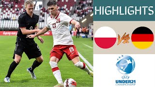Poland vs Germany UEFA U21 Championship Highlights | Group B