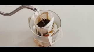 咖啡掛耳包簡單沖泡教學 Easy Steps To Brew Drip Coffee Pack