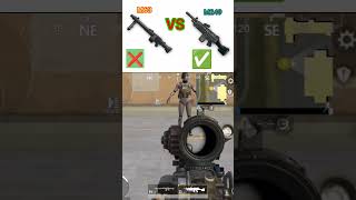 M63 VS M249 damage comparison|| #M63 #m249 #bgmi #shorts #gaming