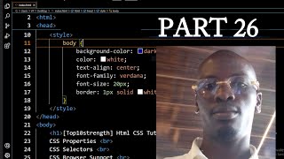 Html CSS Tutorial for Beginners to Advance: 26 HTML & CSS Basics Crash Course - CSS Border Color