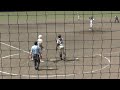 新潟県大原運動公園ベーマガスタジアム高校野球招待試合　智辯学園対花咲徳栄　７回表裏の攻防