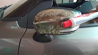 कार क्रोम की चीजों से काले धब्बे कैसे हटाएं | how to remove black spot on car chrome or Part !