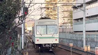 出町柳駅叡山電車デオ710形　比叡山口行き発車#鉄道 #電車 #叡山電車 #710形#発車