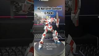 Jake's Gund-Shorts:HG Narrative Gundam C-Packs #gundam #gunpla #jakebuilds #gundammodelkits #bandai