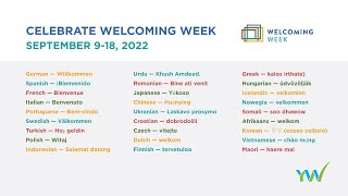 Welcoming Week