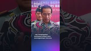 Jokowi Sentil Pemda Soal Pembangunan di Daerah Rawan Bencana