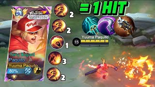 PAQUITO 1 HIT BUILD AND COMBO (100% BROKEN!!!)- Mobile Legends