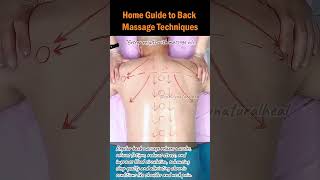 Home Guide to Back Massage Techniques #backmassage #shoulderpainrelief #neckpainrelief #backhealth
