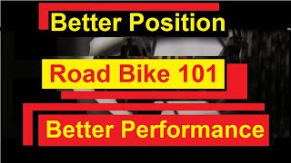 How to ride a Road Bike. Proper Position Means Better Performance, Endurance, Comfort.