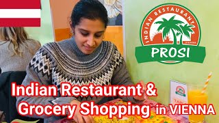 My Favourite Indian Restaurant in Vienna | Austria 🇦🇹 PROSI Restaurant \u0026 Exotic Supermarket 🍲🛍️