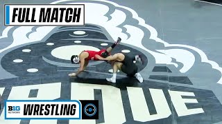 125 LBS: #1 Spencer Lee (Iowa) vs. Brady Koontz (OSU) | 2021 B1G Wrestling