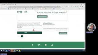 Sending your transcript via CFNC