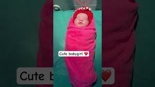 Cute girl #baby #newbornbaby #newborn #shorts #babyshorts #babygirl #babyboy #shortsfeed #shortvideo