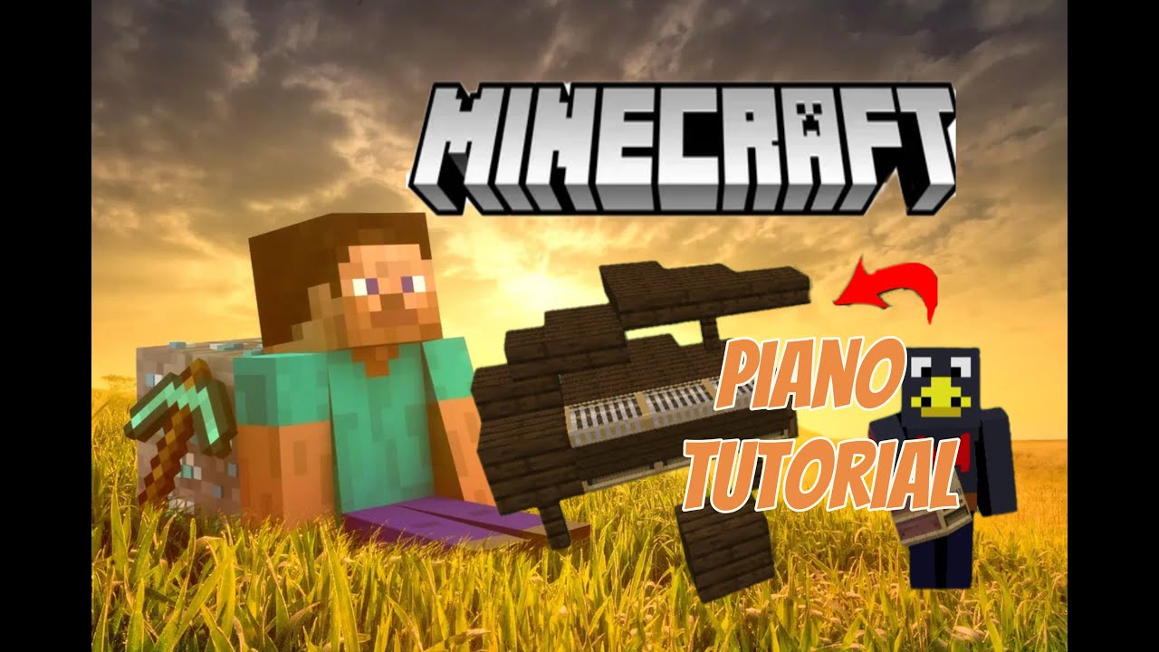 Minecraft Theme Piano Tutorial Youtube