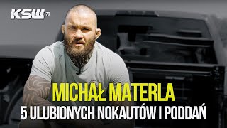 Michał Materla - 5 ulubionych nokautów i poddań | KSW 70