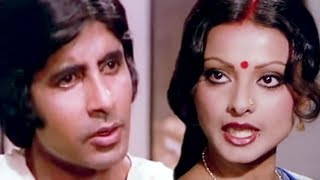Rekha taunts Amitabh Bachchan | Do Anjaane | Bollywood Scene 18/31