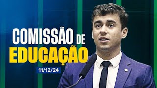 Nikolas Ferreira - Comissão de Educação - 11/12/2024