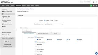 Automate the patch testing process with ManageEngine Patch Manager Plus