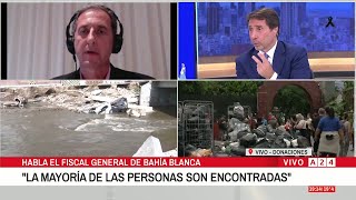 🚨FISCAL GENERAL DE BAHÍA BLANCA SOBRE LOS DESAPARECIDOS: TENEMOS 162 LLAMADOS VERIFICADOS