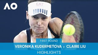 Veronika Kudermetova v Claire Liu Highlights (1R) | Australian Open 2022