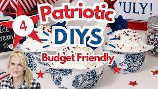 4 Easy Patriotic DIYs Anyone Can Make - Great for Craft Fairs