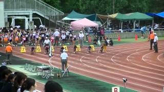 第１８回江東区ナイター　小学生高学年女子１００ｍ　第３組