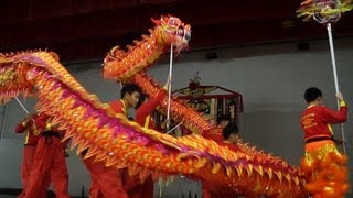 2013 Dragon Dance by SMJK Yu Hua Kajang 2013 加影育华舞龙点睛仪式 2013 舞龍點睛儀式