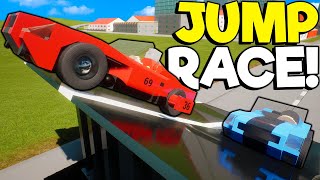 JUMP RACE WITH LEGO LANDMINES IS EXTREME! - Brick Rigs Multiplayer Roleplay