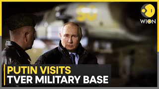 Russia-Ukraine war: Putin visits Tver military base, inspects helicopters, missiles | WION