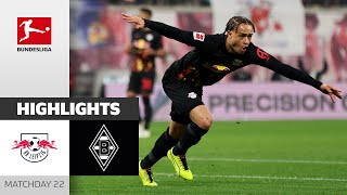 Xavi & Openda Claim Well-Deserved Leipzig Win | Leipzig - M'gladbach | Highlights | MD 22 Buli 23/24