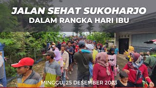 Jalan Sehat Dalam Rangka Hari Ibu | Desa Sukoharjo Bandung Tulungagung 2022