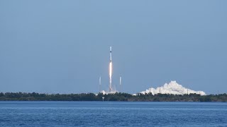 SpaceX Falcon 9 CRS-19 Launch from Cape Canaveral Air Force Station in 4k