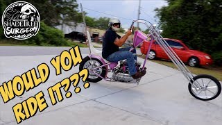 Would YOU ride this motorcycle??? The Glam Fairy Chopper