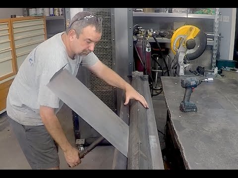 Home made Sheetmetal Brake - Metal Bender - enhancements Home made Sheetmetal Brake - Metal Bender - enhancements
