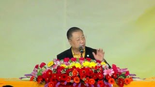 【20160320澳大利亚布里斯本法会卢军宏台长开示】台长开示造福 惜福 折福