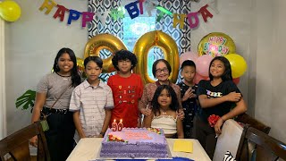 Nanay Fely’s 90th Birthday Celebration Part 2