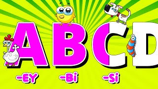 İngilizce Alfabe Şarkısı (ABC Alphabet Song)| Alpi ve Arkadaşları Çocuk Şarkılar