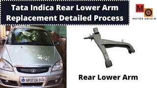 Tata Indica Rear Lower Arm Replacement Detailed Process #cars #automobile #tata #tataindica