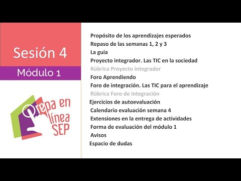 Mгіdulo 1 рџ Semana 4 рџ љ Prepa En Lг Nea Sep Grupo M1c3g33 129 Youtube