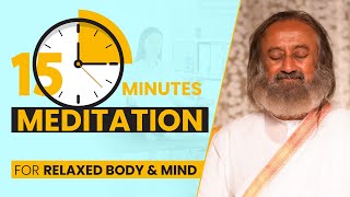 Short Meditation for Stress Reduction | Gurudev