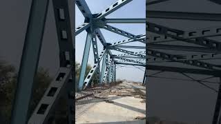 76 meters steel truss bridge over Indira Gandhi Canal Bathinda Malout Road