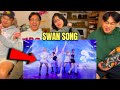 LE SSERAFIM (르세라핌) 'Swan Song' l Original Stage AMERICAN REACTION!