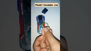 Magnet powered car #shorts